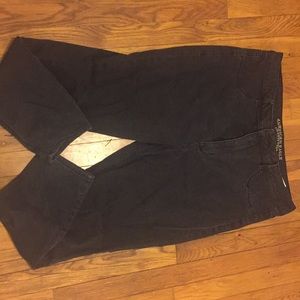 American Eagle sky high jegging black